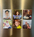 2" x 2" Pack of 6 Custom Photo Magnets